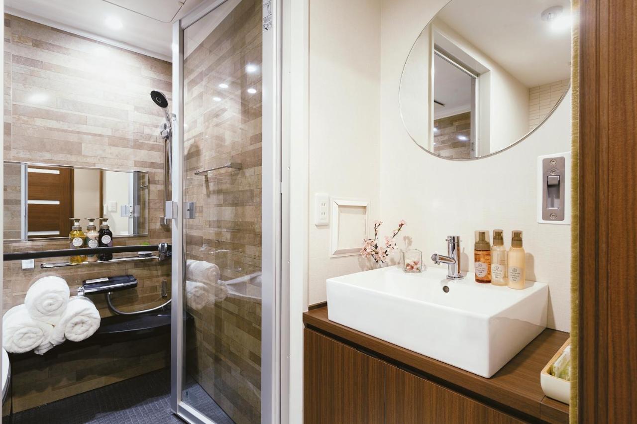 Cherry Blooming Tokyo- All Suite Boutique Hotel 东京伊樱里-中央区全套房艺术酒店 Εξωτερικό φωτογραφία